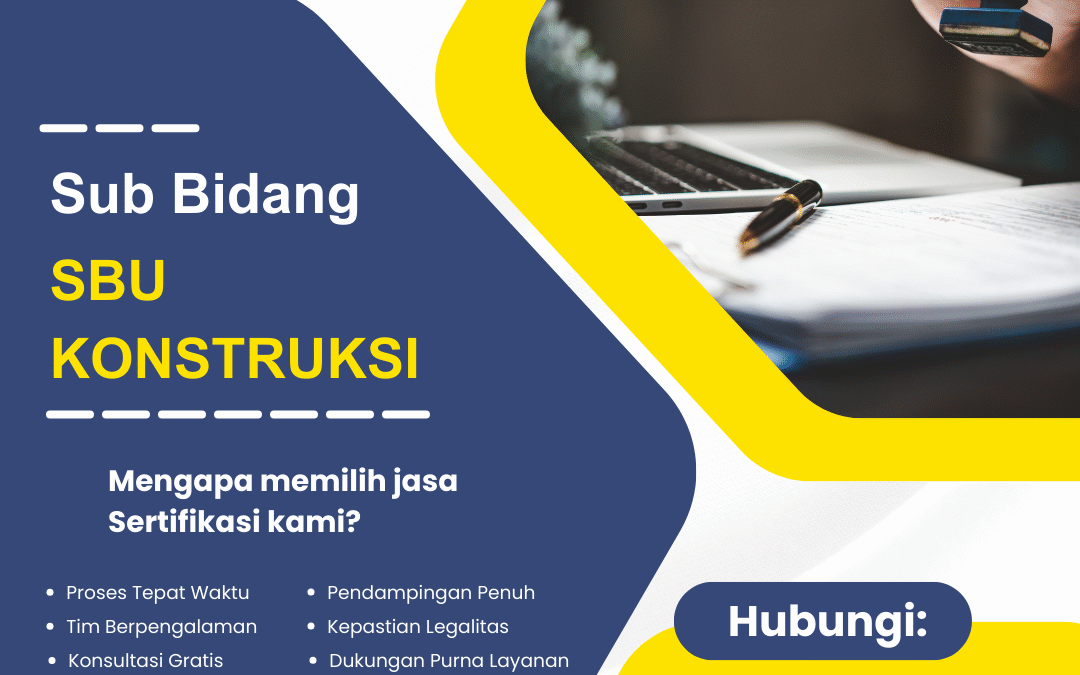 Sub Bidang SBU Konstruksi