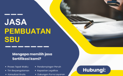 Jasa Pembuatan SBU | Aman, Cepat, dan Sesuai Regulasi