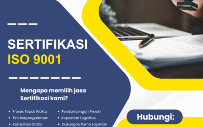 Sertifikasi ISO 9001 | Solusi Tingkatkan Kredibilitas Bisnis