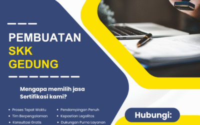 Jasa Pembuatan SKK Gedung | Cepat, Legal, Bergaransi Resmi