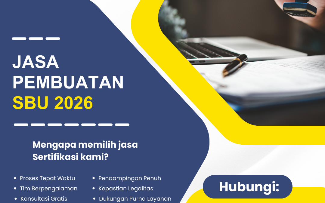 Jasa Pembuatan SBU 2026 | Profesional dan Berpengalaman